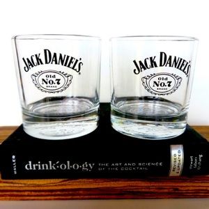 Jack Daniel’s Old No. 7 Brand Whiskey Glass Set of 2
